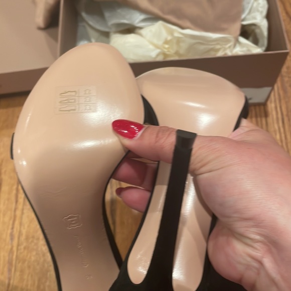 NEW Gianvito Rossi Adore rhinestone & suede heels 38 - Picture 5 of 5